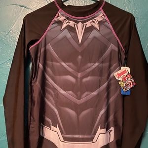 Avengers Boys Marvel Swim Shirt Sz 18-20